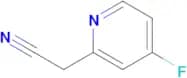 2-(4-Fluoropyridin-2-yl)acetonitrile