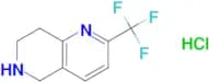 2-(Trifluoromethyl)-5,6,7,8-tetrahydro-1,6-naphthyridine hydrochloride