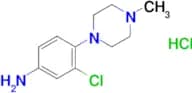 3-Chloro-4-(4-methylpiperazin-1-yl)aniline hydrochloride