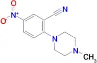 2-(4-Methylpiperazin-1-yl)-5-nitrobenzonitrile