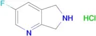 3-Fluoro-6,7-dihydro-5H-pyrrolo[3,4-b]pyridine hydrochloride