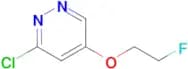 3-Chloro-5-(2-fluoroethoxy)pyridazine