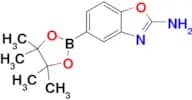 5-(4,4,5,5-Tetramethyl-1,3,2-dioxaborolan-2-yl)benzo[d]oxazol-2-amine