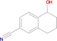 5-Hydroxy-5,6,7,8-tetrahydronaphthalene-2-carbonitrile
