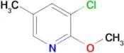 3-Chloro-2-methoxy-5-methylpyridine