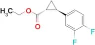 (1R,2R)-Ethyl 2-(3,4-difluorophenyl)cyclopropanecarboxylate