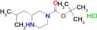 (R)-tert-Butyl 3-isobutylpiperazine-1-carboxylate hydrochloride