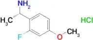(S)-1-(2-Fluoro-4-methoxyphenyl)ethanamine hydrochloride