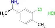 (R)-1-(3-Chloro-4-methylphenyl)ethanamine hydrochloride