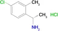 (S)-1-(4-Chloro-2-methylphenyl)ethanamine hydrochloride