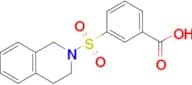 3-((3,4-Dihydroisoquinolin-2(1H)-yl)sulfonyl)benzoic acid
