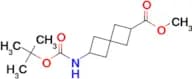 Methyl 6-((tert-butoxycarbonyl)amino)spiro[3.3]heptane-2-carboxylate