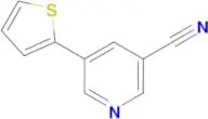 5-(Thiophen-2-yl)nicotinonitrile