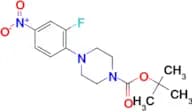 tert-Butyl 4-(2-fluoro-4-nitrophenyl)piperazine-1-carboxylate