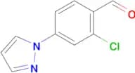 2-Chloro-4-(1H-pyrazol-1-yl)benzaldehyde