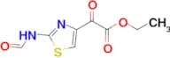 Ethyl 2-(2-formamidothiazol-4-yl)-2-oxoacetate