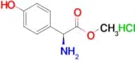 (S)-Methyl 2-amino-2-(4-hydroxyphenyl)acetate hydrochloride