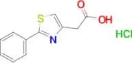 2-(2-Phenylthiazol-4-yl)acetic acid hydrochloride