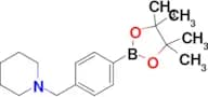 1-(4-(4,4,5,5-Tetramethyl-1,3,2-dioxaborolan-2-yl)benzyl)piperidine