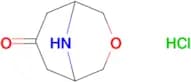 3-Oxa-9-azabicyclo[3.3.1]nonan-7-one hydrochloride