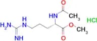 (S)-Methyl 2-acetamido-5-guanidinopentanoate hydrochloride