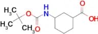 3-((tert-Butoxycarbonyl)amino)cyclohexanecarboxylic acid