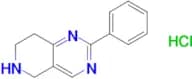 2-Phenyl-5,6,7,8-tetrahydropyrido[4,3-d]pyrimidine hydrochloride