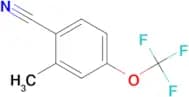 2-Methyl-4-(trifluoromethoxy)benzonitrile