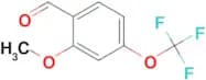 2-Methoxy-4-(trifluoromethoxy)benzaldehyde