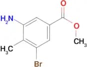 3-Amino-5-bromo-4-methyl-benzoic acid methyl ester