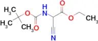 N-Bocamino-cyano-acetic acid ethyl ester
