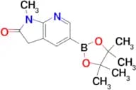 1-methyl-5-(4,4,5,5-tetramethyl-1,3,2-dioxaborolan-2-yl)-1,3-dihydro-2H-pyrrolo[2,3-b]pyridin-2-one