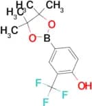4-(4,4,5,5-tetramethyl-1,3,2-dioxaborolan-2-yl)-2-(trifluoromethyl)phenol
