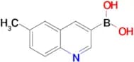 (6-methyl-3-quinolinyl)boronic acid