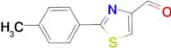 2-P-TOLYLTHIAZOLE-4-CARBALDEHYDE