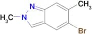 5-BROMO-2,6-DIMETHYL-2H-INDAZOLE
