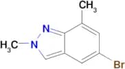 5-BROMO-2,7-DIMETHYL-2H-INDAZOLE
