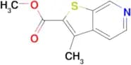 METHYL 3-METHYLTHIENO[2,3-C]PYRIDINE-2-CARBOXYLATE