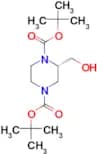 (S)-DI-TERT-BUTYL 2-(HYDROXYMETHYL)PIPERAZINE-1,4-DICARBOXYLATE