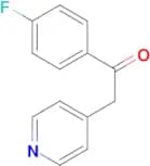 1-(4-FLUOROPHENYL)-2-(PYRIDIN-4-YL)ETHANONE