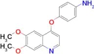 4-(6,7-DIMETHOXY-QUINOLIN-4-YLOXY)-PHENYLAMINE
