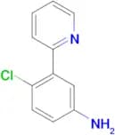 4-Chloro-3-(pyridin-2-yl)aniline