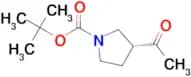 (R)-TERT-BUTYL 3-ACETYLPYRROLIDINE-1-CARBOXYLATE