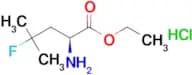 (S)-ETHYL 2-AMINO-4-FLUORO-4-METHYLPENTANOATE HYDROCHLORIDE
