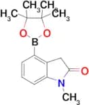 1-Methyl-4-(4,4,5,5-tetramethyl-1,3,2-dioxaborolan-2-yl)indolin-2-one