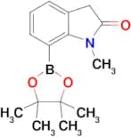 1-METHYL-7-(4,4,5,5-TETRAMETHYL-1,3,2-DIOXABOROLAN-2-YL)INDOLIN-2-ONE