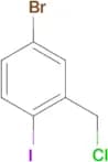 4-Bromo-2-(chloromethyl)-1-iodobenzene