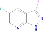 5-FLUORO-3-IODO-1H-PYRAZOLO[3,4-B]PYRIDINE
