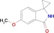 5'-METHOXYSPIRO[CYCLOPROPANE-1,1'-ISOINDOLIN]-3'-ONE