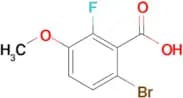 6-BROMO-2-FLUORO-3-METHOXYBENZOIC ACID